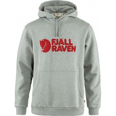 Fjällräven Мъжки суичър Fjällräven Fjällräven Logo Hoodie - Grey / Melange - размер XL (017-2537-0215)