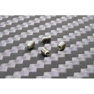 Racing PN Mini-Z MR02/03 Double A-Arm M2x3 mm Stainless Steel Set Screw 4 ks