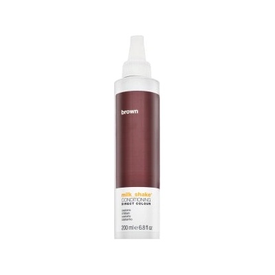 Milk Shake Conditioning Direct Colour тониращ балсам за опресняване на цвета Brown 200 ml