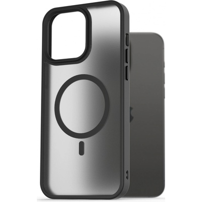 AlzaGuard Matte Case Compatible with MagSafe iPhone 15 Pro Max čierne