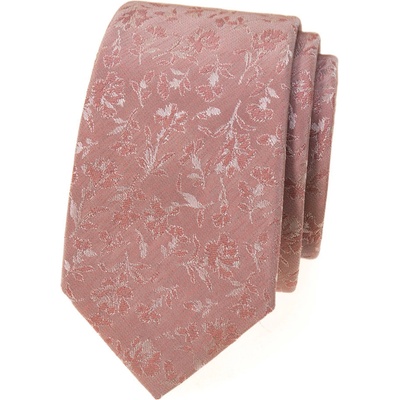 Avantgard Kravata Slim Lux 571-22453 pudrová