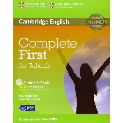 Complete First for Schools Stud.Pack SB without Answ.with CD-ROM, WB without Answ.with Audio CD Guy Brook-Hart, With Helen Tiliouine