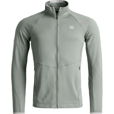 Ortovox Мъжко вълнено яке Ortovox Fleece Light Grid Jacket Fleece jacket - Green Sage (005-7085-0213)