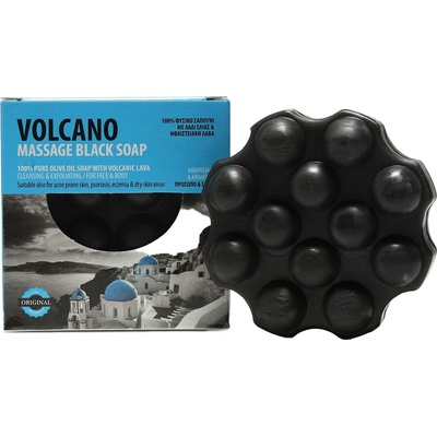 Santo Volcano černé masážní mýdlo 110 g