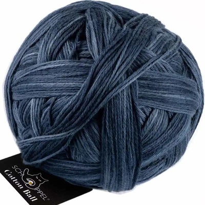 Schoppel Wolle Cotton ball 2274 Armeeblau