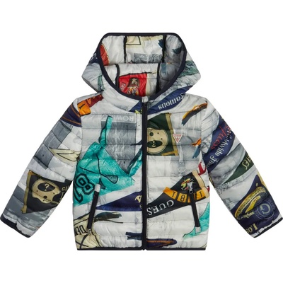 GUESS Цветно преходно яке Guess Kids