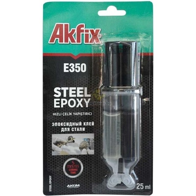 AKFIX ЛЕПИЛО ЕПОКСИ Т. СТОМАНАE350-25ml. 5minAKFIX