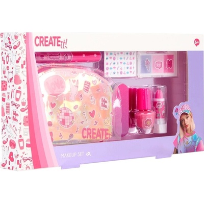 Create It! Detská sada na líčenie s kozmetickou taštičkou