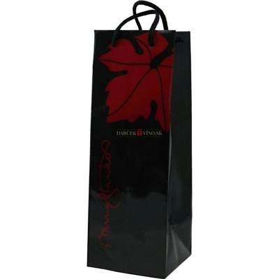 Darčeková papierová taška na 1 fľašu MRVA & STANKO - bez blahoželania