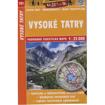Shocart Vysoké Tatry turistická mapa – Sleviste.cz