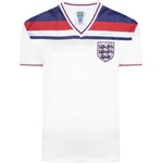 Score Draw Футболна фланелка Score Draw Score Draw England Home Shirt 1982 - White