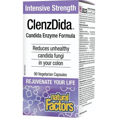 Natural Factors ClenzDida Candida Enzyme Formula [90 капсули]
