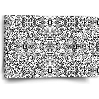 Sablio Obraz Biele mehendi - 60x40 cm