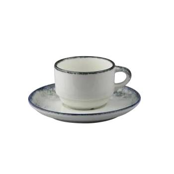 Gural Porselen Gural Porcelain - Чашка с чинийка 90cc ГП-ELEGANT-(GBSEO02EK99ANT562) (0180644)