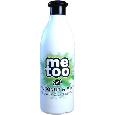 Šampon a sprchový gel dámský GO&GO/ Me Too 500 ml