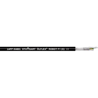 Lapp 29692/1000 kabel pro energetické řetězy ÖLFLEX® ROBOT F1 4 G 2.5 mm² + 2 x 1 mm² černá 1000 m