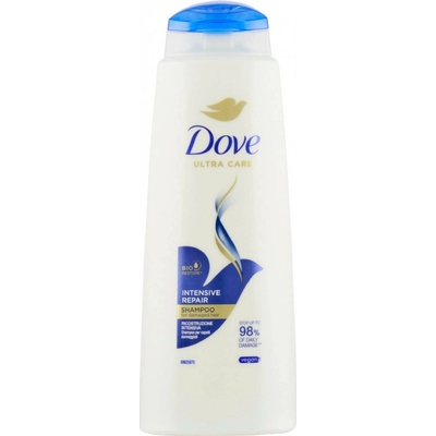 Dove Intensive Repair šampón chrániaci končeky vlasov pred štiepením a lámaním 400 ml