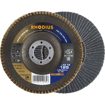 Rhodius Lamelový brusný kotouč 125 x 22,23 mm 211333