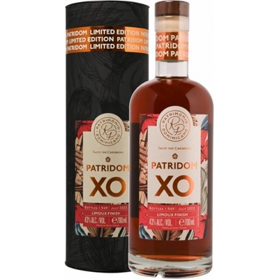 Ron Patridom XO Limoux Cask Finish 43% 0,7 l (tuba)