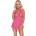 Cottelli Collection Delicate Lace Babydoll 2741504 Pink S/M