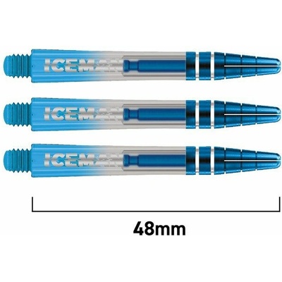 Red Dragon Gerwyn Price Iceman Nitro Ionic, modré 48 mm
