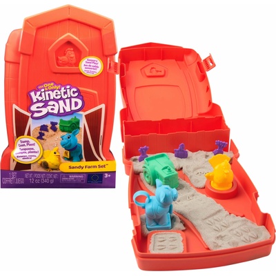 Spin Master Kinetic Sand Squishy zábavná hrací sada, hrací písek