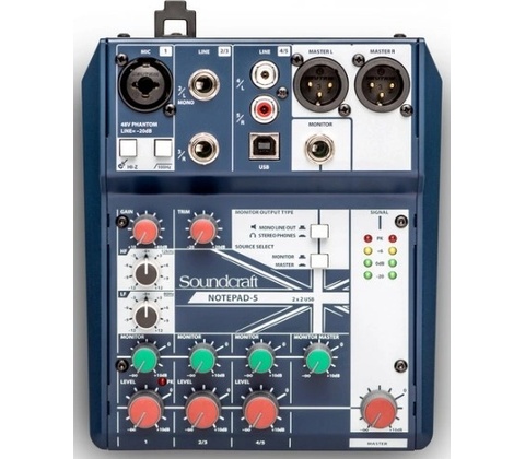 Soundcraft Notepad-5