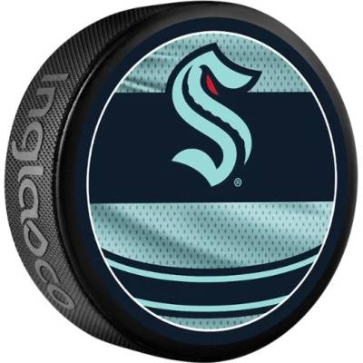 Sherwood Seattle Kraken Reverse Retro Jersey Souvenir Collector Hockey Puck