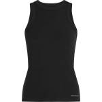 Icebreaker Дамски потник с широка презрамка Icebreaker Women's Merino Rib Lotus Tank Tank top - Black (916-3911-0112)
