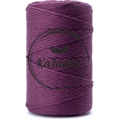 Macrame priadza KaFanta PREMIUM 3mm/100m - plum