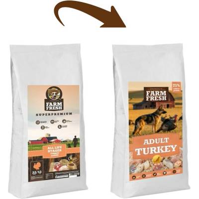 Topstein Farm Fresh Turkey & Rice All Life Stages 5 kg