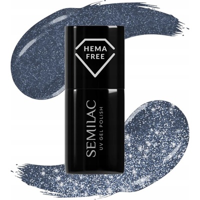 SEMILAC 398 Classy & Sassy Hybridní lak Day&Night 7 ml