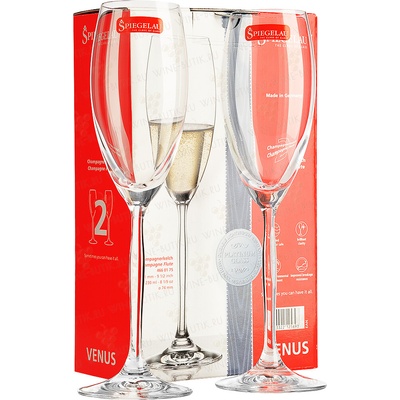 Spiegelau Poháre na šampanské Venus 2 x 230 ml