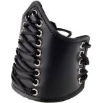 Black & metal гривна Обвързване - Черен - bwz-637