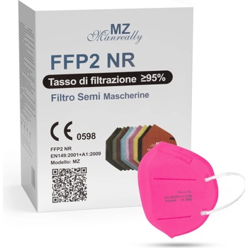 Manreally MZ respirátor FFP2 NR cyklamenový 1 ks