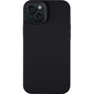Tactical Velvet Smoothie silikónový kryt s MagSafe pre iPhone 15 - čierny 57983122590