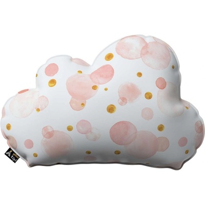 Yellow Tipi Barevný polštář ve tvaru mráčku Soft Cloud 55