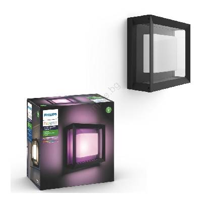 17438/30/P7 - LED RGB Екстериорна лампа Hue ECONIC LED/15W/230V IP44 (P2809)