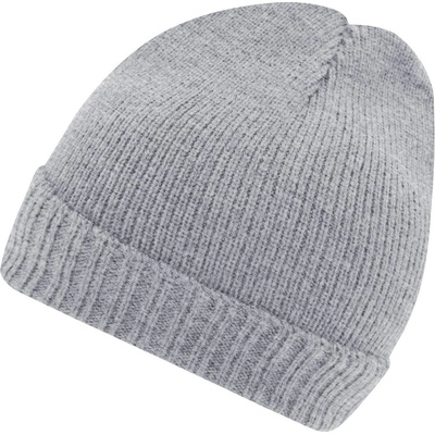 Myrtle Beach MB7111 pletená čepice Světle šedý melír