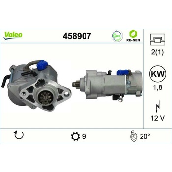 Startér VALEO 458907