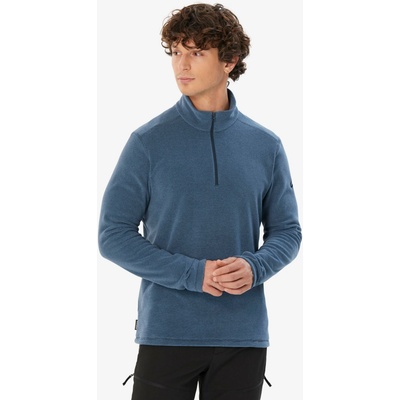 Quechua mikina MH100 1/2 zips modrá