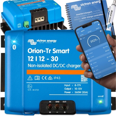 Victron Energy Victron DC-DC Orion-Tr Smart 12/12-30A – Zboží Mobilmania
