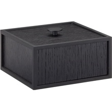 Audo Copenhagen Úložný box Frame Black Ash 14 x 14 cm