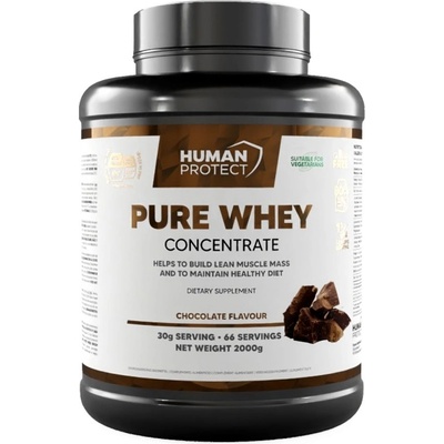Human Protect Pure Whey Concentrate [2000 грама] Шоколад
