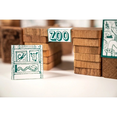 DWOOD Zvířata v ZOO 14 ks