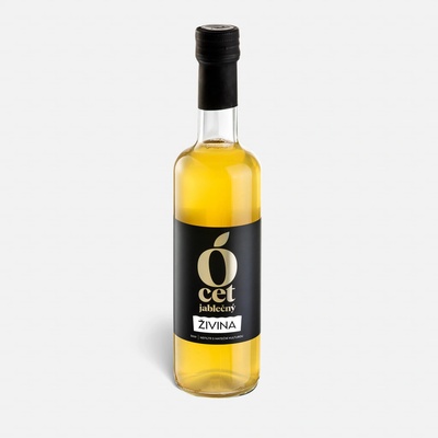 ŽIVINA Ocet Jablečný s mateční kulturou 500 ml – Zboží Dáma ŽIVINA Ocet Jablečný s mateční kulturou 500 ml – Zboží Dáma
