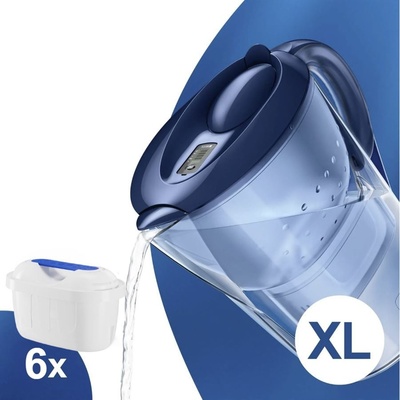 Brita Marella XL modrá + 6 ks Filter Logic za Maxtra