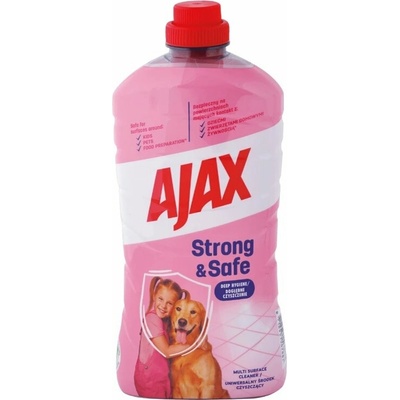 Ajax Strong & Safe čistič na podlahy 1 l