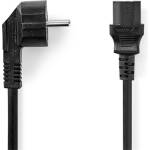 Nedis Захранващ кабел Nedis CEGL10000BK30 IEC-320-C13, 3 x 1 mm, дължина 3 m (CEGL10000BK30)