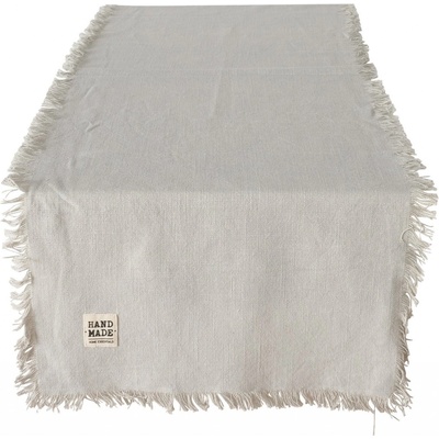 Boltze Home Dekorační běhoun z bavlny 140cm LENEA béžový